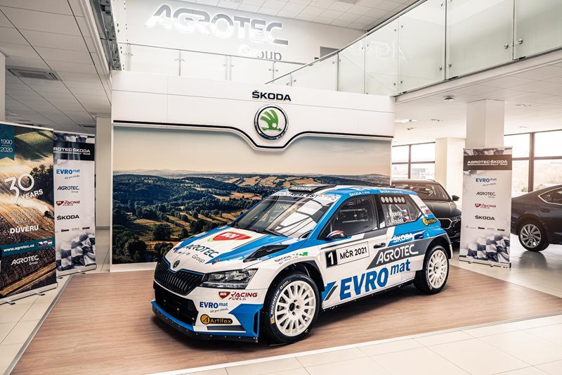Oficiální představení AGROTEC Škoda Rally Team.