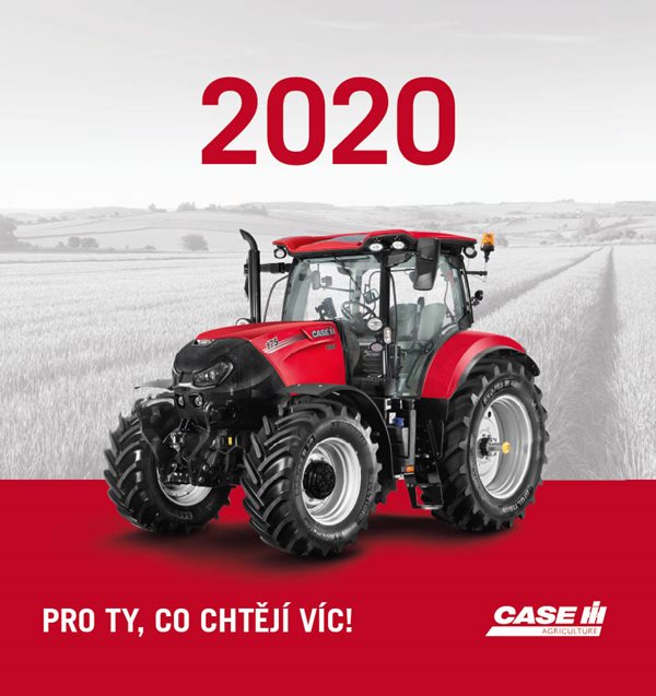 Kalendář 2020 se zemědělskou technikou Case IH nově k objednání na e-shopu.